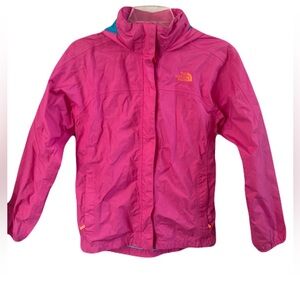 The North Face Hot Pink Packable Windbreaker Jacket